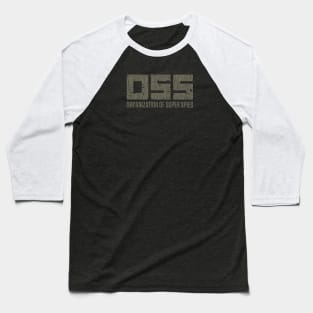 OSS (Organization of Super Spies) Baseball T-Shirt